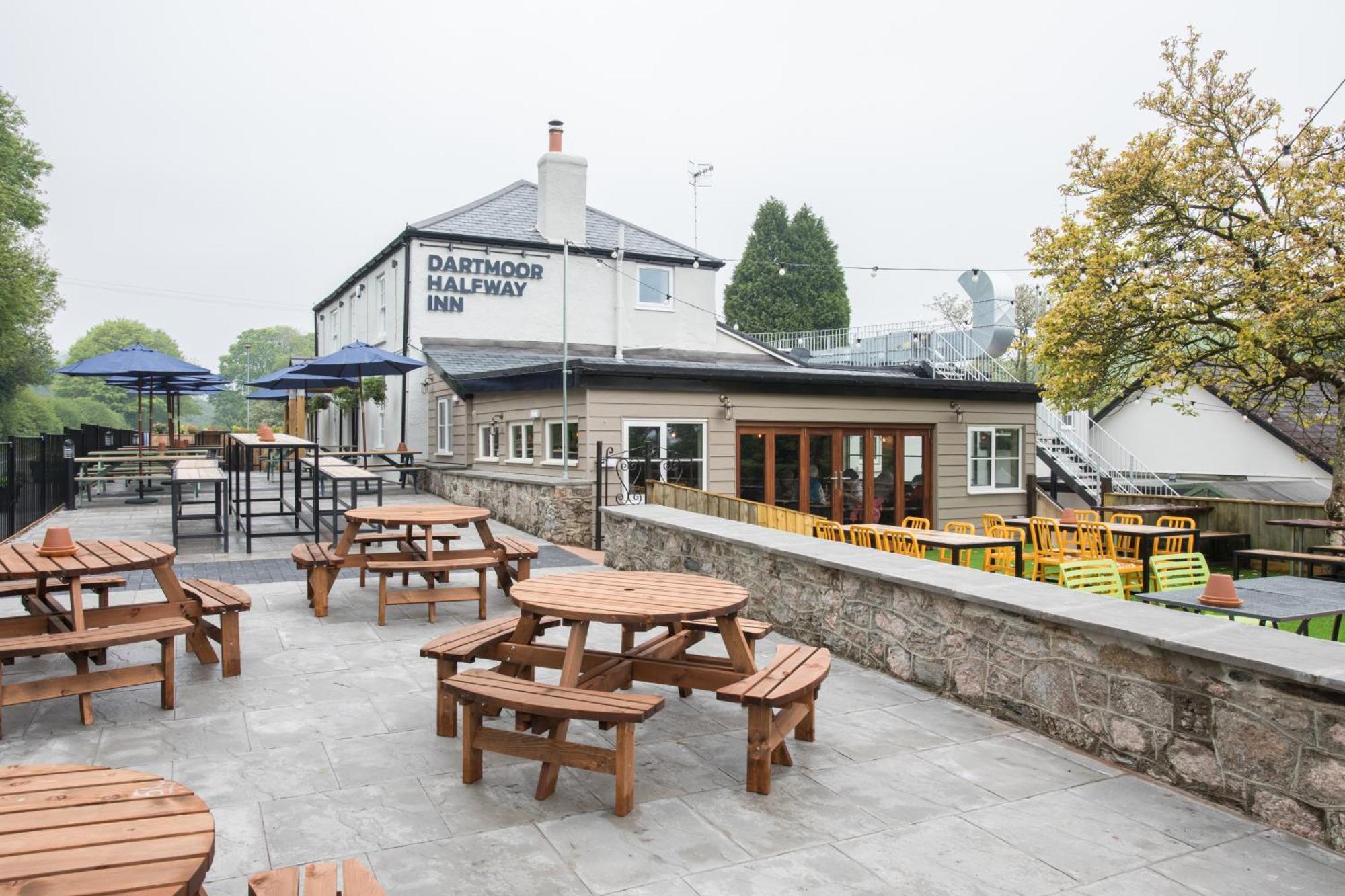 Dartmoor Halfway Inn Newton Abbot Exterior foto